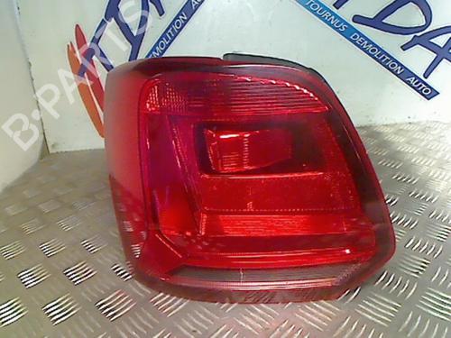 Used Left taillight VW POLO V (6R1, 6C1) 1.2 TSI 16V (90 hp) 21746969