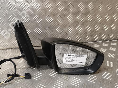 Used Right mirror VW POLO V (6R1, 6C1) 1.2 (60 hp) 26875301
