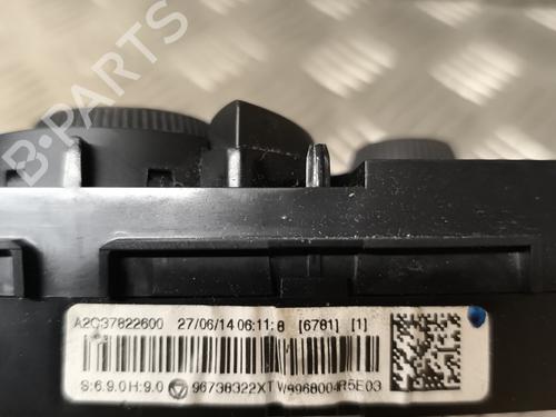 Climate control PEUGEOT 3008 I MPV (0U_) 1.6 HDi | BP21741457I5 