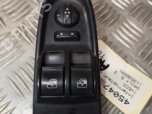 Used Left front window switch IVECO DAILY V Van 35C15 V, 40C15 V, 45C15 V, 50C15 V, 60C15 V,65C15 V (146 hp) 29513528