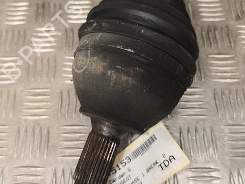 Left front driveshaft PEUGEOT 407 SW (6E_, 6D_) 2.0 HDi 135 | BP27898454M38 