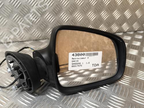 Retrovisor direito DACIA SANDERO 1.5 dCi (68 hp) 22009127