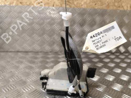 Front right lock PEUGEOT 208 I (CA_, CC_) 1.4 HDi | BP22016743C97 
