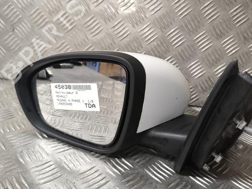 Used Left mirror RENAULT MEGANE IV Hatchback (B9A/M/N_) 1.5 dCi 110 (B9A3) (110 hp) 27528299