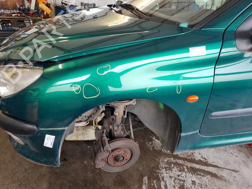 Used Left front fenders PEUGEOT 206 Hatchback (2A/C) 1.6 16V (109 hp) 29378309