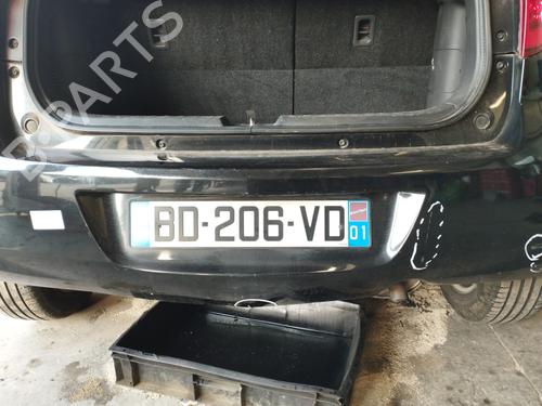 Rear bumper OPEL AGILA B (H08) 1.0 (F68) | BP31630817C8