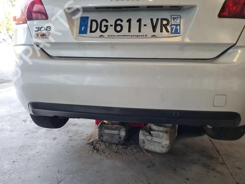 Rear bumper PEUGEOT 308 II (LB_, LP_, LW_, LH_, L3_) 1.6 THP 125 | BP29411126C8 