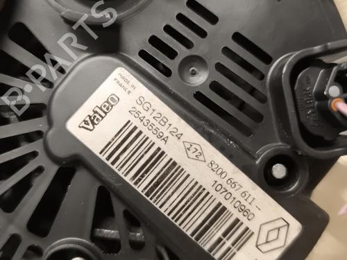 Generator RENAULT SCÉNIC II (JM0/1_) 1.9 dCi (JM14) | BP26598994M7
