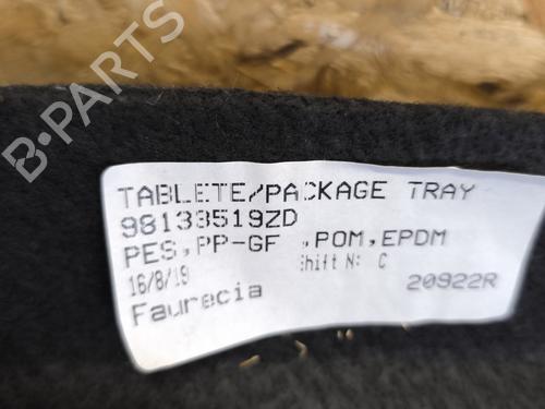 Rear parcel shelf CITROËN C3 / C3 ORIGIN III (SX) 1.2 PureTech 82 | BP21740778C85 