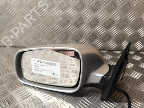 Used Left mirror SKODA FABIA I (6Y2) 1.4 16V (75 hp) 22010361