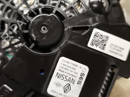 Alternator RENAULT CAPTUR II (HF_) TCe 90 (HFM6) | BP22012122M7 