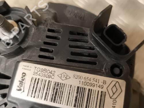 Alternator RENAULT TWINGO II (CN0_) 1.2 16V (CN0K, CN0V, CN0A) | BP22012689M7 