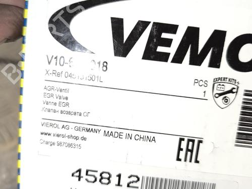 Egr AUDI A3 (8L1) 1.9 TDI | BP30546570M69