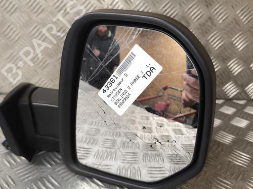 Used Right mirror CITROËN BERLINGO MULTISPACE (B9) 1.6 HDi 75 / BlueHDi 75 (75 hp) 23773731
