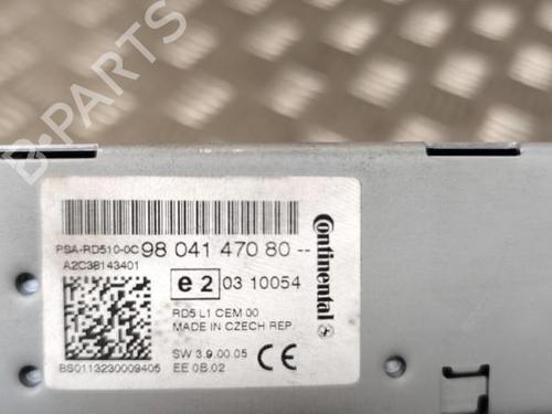 Used Radio CITROËN C4 II (NC_) 1.6 HDi 90 (92 hp) 21745364