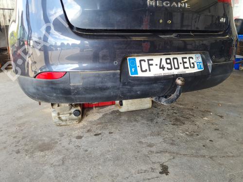 Rear bumper RENAULT MEGANE III Hatchback (BZ0/1_, B3_) 1.5 dCi (BZ0C) | BP29525257C8 