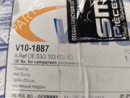 Oil sump SEAT IBIZA IV SC (6J1, 6P5) 1.9 TDI | BP30565663M115 