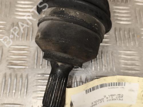 Left front driveshaft PEUGEOT 207 (WA_, WC_) 1.4 HDi | BP21740073M38 