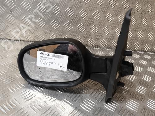 Used Left mirror RENAULT CLIO II (BB_, CB_) 1.2 16V (BB05, BB0W, BB11, BB27, BB2T, BB2U, BB2V, CB05,... (75 hp) 29331347