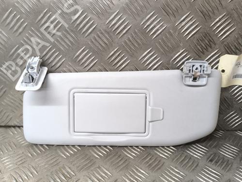 Used Left sun visor PEUGEOT 208 I (CA_, CC_) 1.6 HDi / BlueHDi 75 (75 hp) 22011171