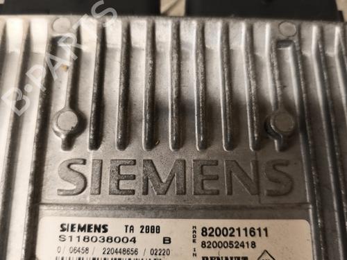 Gearbox control unit RENAULT LAGUNA II (BG0/1_) 2.0 16V (BG00, BG0K, BG0P, BG0W) | BP21748418M52 