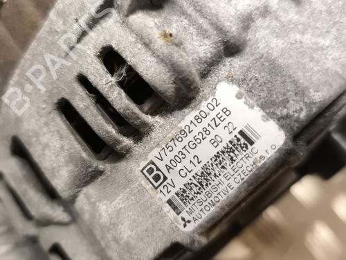 Alternator PEUGEOT 308 I (4A_, 4C_) 1.6 GTi | BP21778031M7 