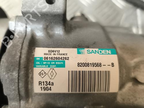 AC compressor RENAULT CLIO III (BR0/1, CR0/1) 1.2 16V Hi-Flex (BR1U, CR1U) | BP28305123M34 