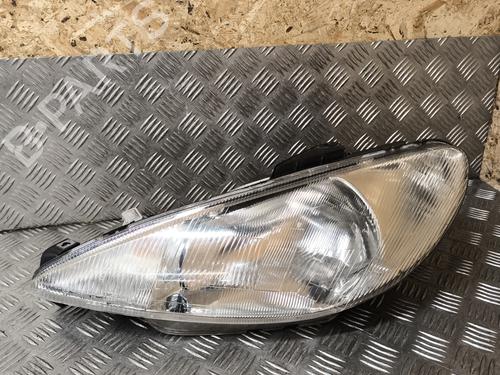 Used Left headlight PEUGEOT 206 Hatchback (2A/C) 1.1 i (60 hp) 25726936