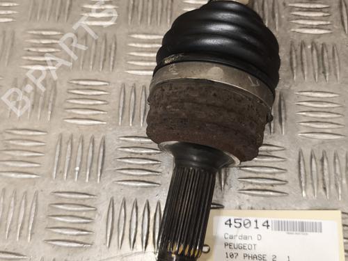 Right front driveshaft PEUGEOT 107 (PM_, PN_) 1.0 | BP25895237M39