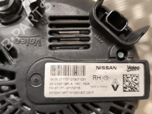 Alternator RENAULT MEGANE IV Hatchback (B9A/M/N_) 1.5 Blue dCi 115 (B9A6) | BP22016636M7 