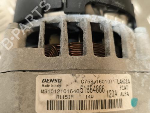 Alternator ALFA ROMEO GIULIETTA (940_) 2.0 JTDM (940FXE1A, 940FXG11) | BP22014245M7 