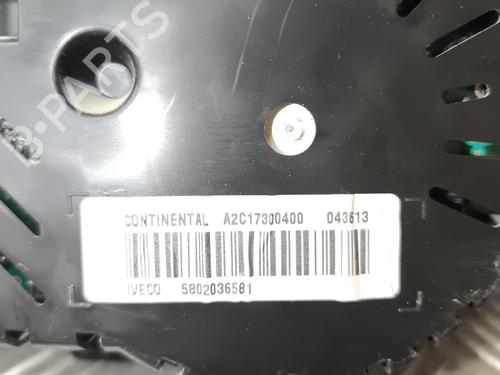 Instrument cluster IVECO DAILY VI Van 35S18, 35C18, 40C18, 50C18, 60C18, 65C18, 70C18 | BP24184202C47 