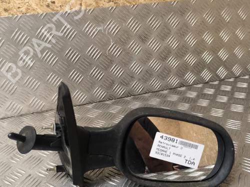 Used Right mirror RENAULT MEGANE I (BA0/1_) 1.4 16V (BA0D, BA1H, BA0W, BA10) (95 hp) 21748187