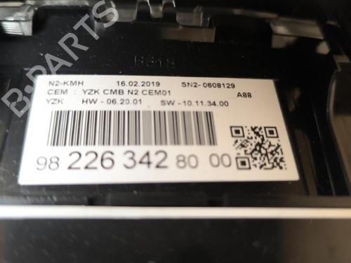 Instrument cluster CITROËN C3 AIRCROSS II (2R_, 2C_) 1.2 PureTech 110 (2RHNZB, 2RHNZW, 2RHNPX, 2RHNPJ) | BP21748810C47 