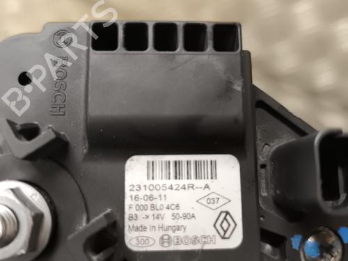 Generator RENAULT TWINGO III (BCM_, BCA_) 1.0 SCe 70 (BCMB) | BP23770234M7 