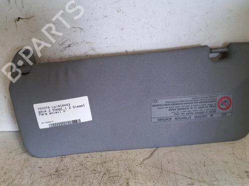 Used Right sun visor TOYOTA RAV 4 II (_A2_) 2.0 D 4WD (CLA20_, CLA21_, CLA20R, CLA21R) (116 hp) 19888159
