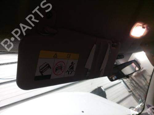 Used Left sun visor Left sun visor DACIA DUSTER (HS_) 1.5 dCi (HSMC) (107 hp) 24609412 24609412