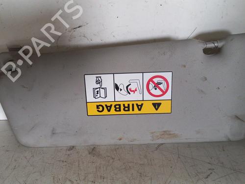 Right sun visor RENAULT CLIO IV (BH_) 1.5 dCi 90 | BP19893541I2 