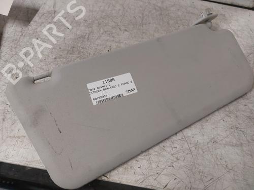 Left sun visor CITROËN BERLINGO Box Body/MPV (B9)  | BP19901047I1 
