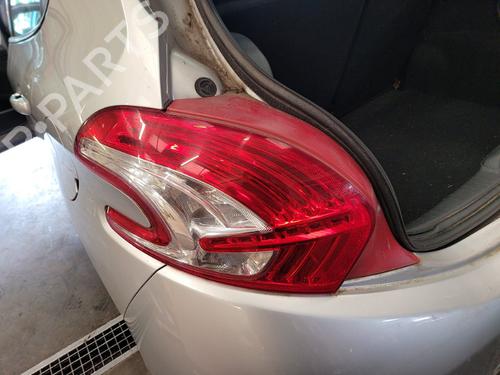 Used Left taillight PEUGEOT 208 I (CA_, CC_) 1.4 HDi (68 hp) 19900550