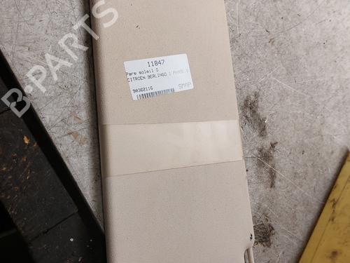 Left sun visor CITROËN BERLINGO / BERLINGO FIRST MPV (MF_, GJK_, GFK_) 2.0 HDI 90 (MFRHY) | BP19900662I1 