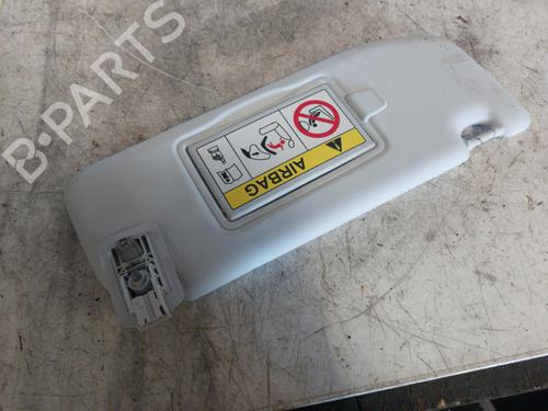 Used Right sun visor PEUGEOT 208 I (CA_, CC_) 1.6 HDi / BlueHDi 75 (75 hp) 19897113