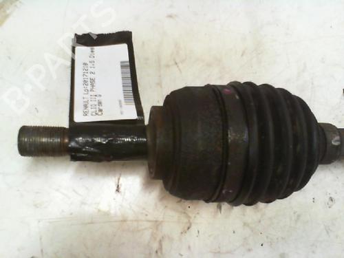 Left front driveshaft RENAULT CLIO III (BR0/1, CR0/1)  | BP19884837M38 