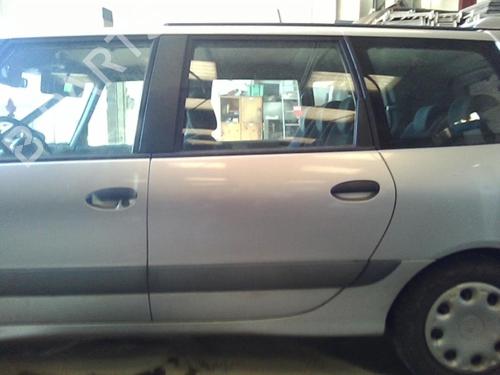 Used Left rear door RENAULT ESPACE III (JE0_) 2.2 12V TD (JE0E, JE0H, JE0P) (113 hp) 25275013