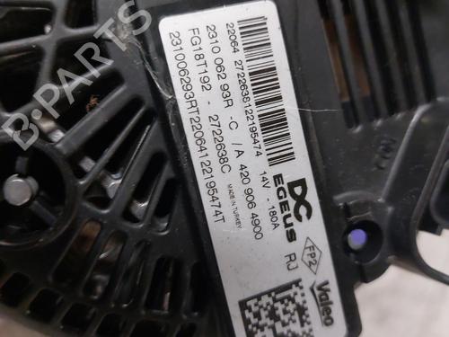 Alternator DACIA DUSTER (HM_) 1.5 dCi 115 (HMAD) | BP21776994M7 