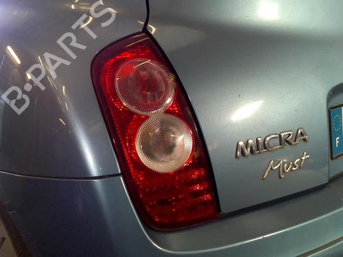 Used Left taillight NISSAN MICRA III (K12) 1.2 16V (65 hp) 19889202