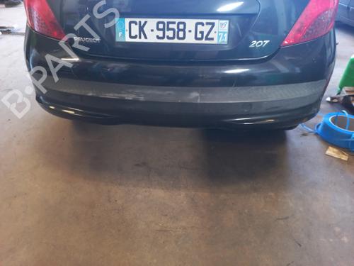 Used Rear bumper PEUGEOT 207 (WA_, WC_) 1.4 HDi (68 hp) 27237091