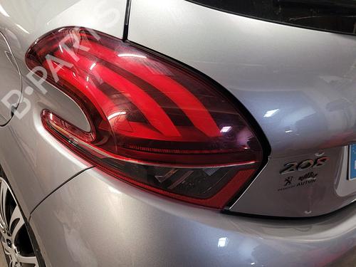 Used Left taillight PEUGEOT 208 I (CA_, CC_) 1.2 PureTech 82 (82 hp) 21777495
