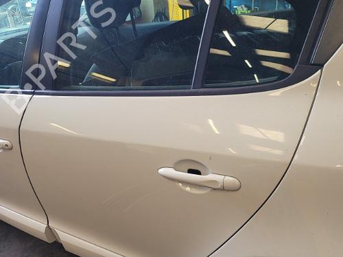 Used Left rear door RENAULT MEGANE III Hatchback (BZ0/1_, B3_) 1.5 dCi (BZ09, BZ0D, BZ1W, BZ29, BZ14) (110 hp) 19885319