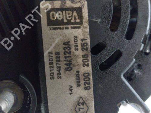Generator RENAULT LAGUNA II (BG0/1_) 1.8 16V (BG06, BG0J, BG0M) | BP19892861M7 